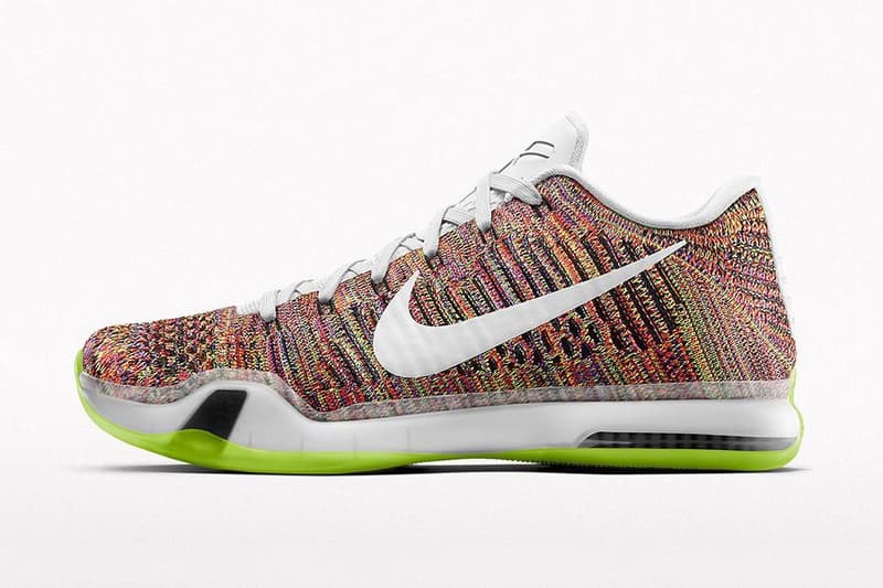 NIKEiD 為 Nike Kobe X Elite 開放「Multicolor」配色選項