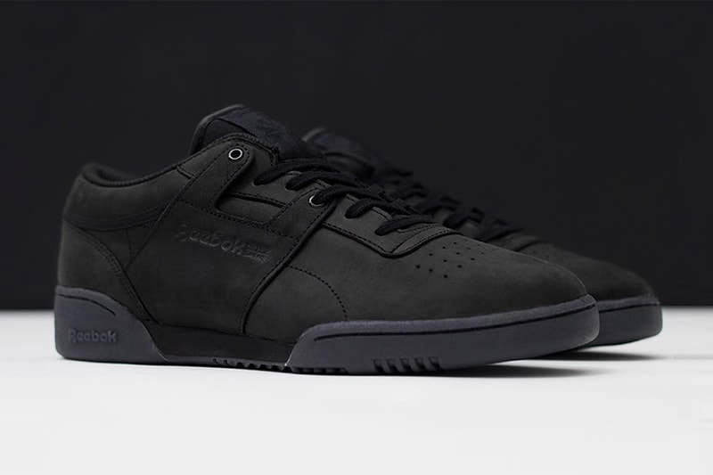 Reebok Workout Clean Lux 全黑配色