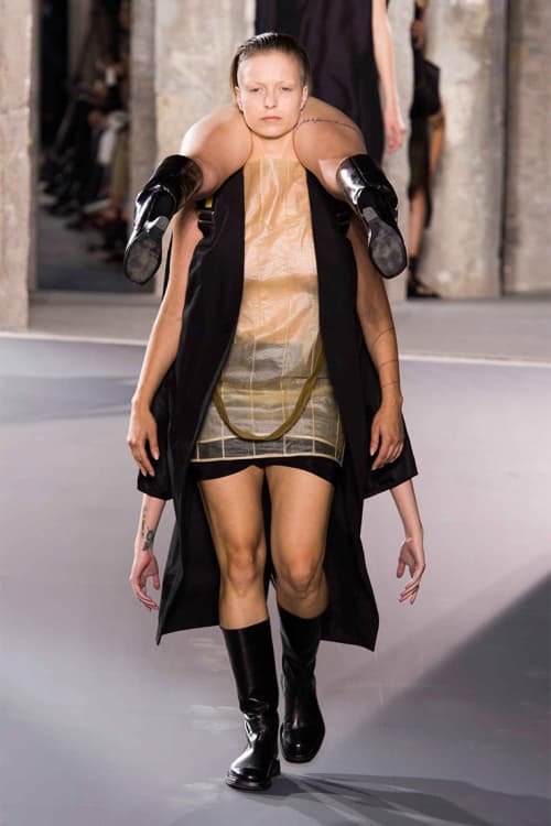 Rick Owens 2016 春夏「人肉」背包設計