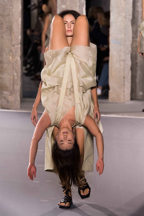 Rick Owens 2016 春夏「人肉」背包設計