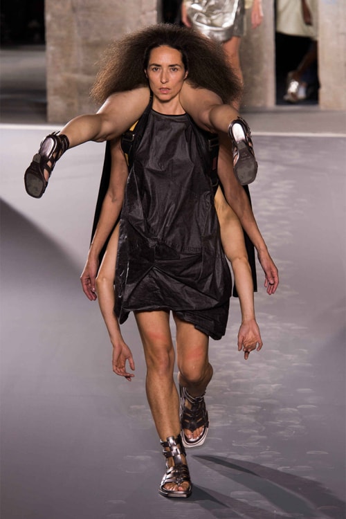 Rick Owens 2016 春夏「人肉」背包設計