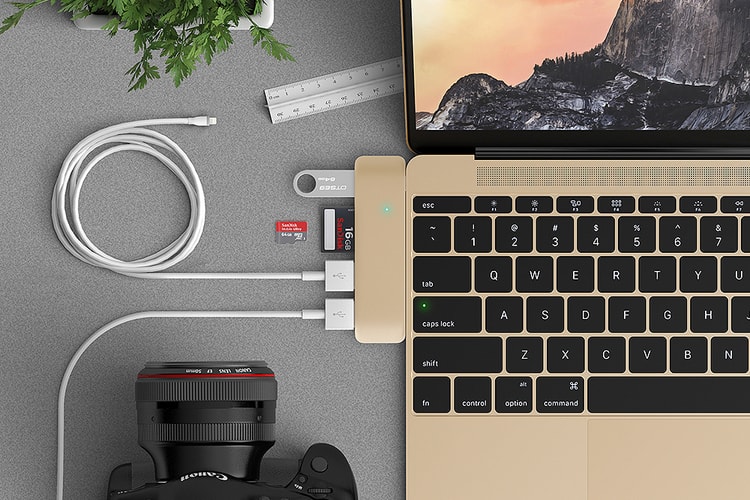 Satechi 最新 Macbook USB Combo Hub 設計