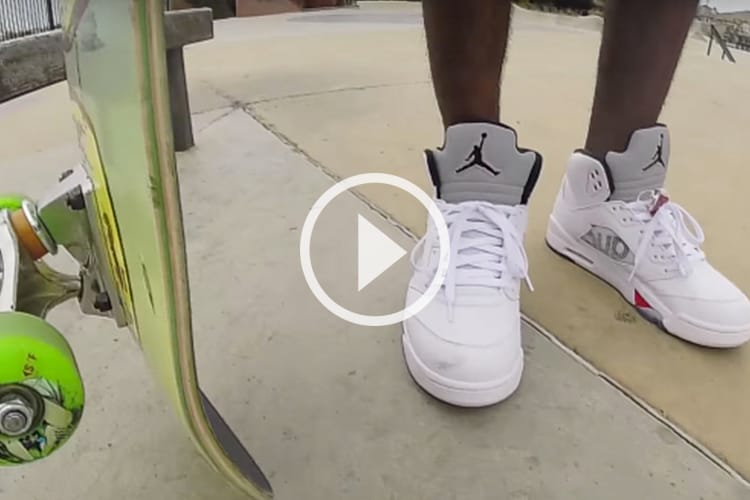 Supreme x Air Jordan 5 板場實測