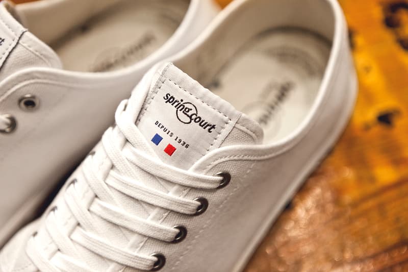  Spring court 經典 G2 鞋款設計