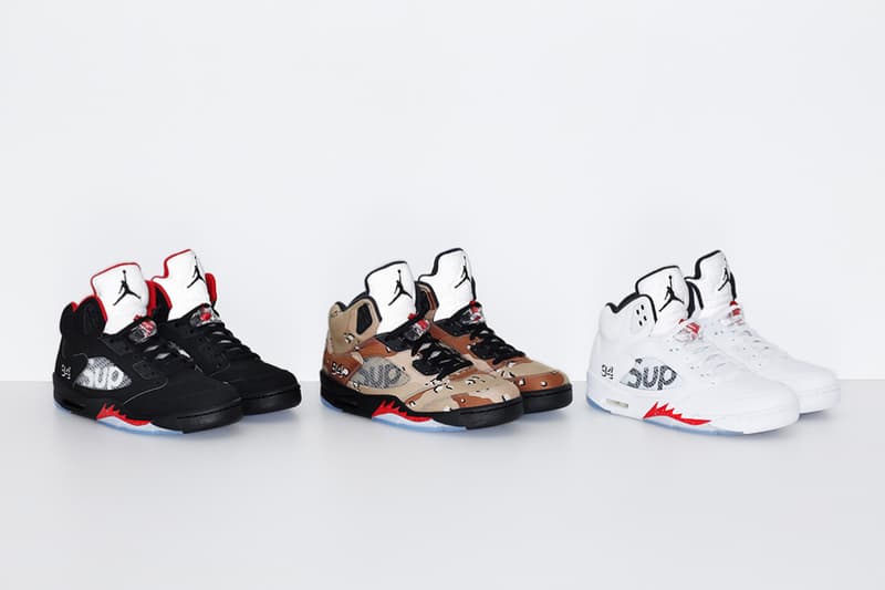 Update：Supreme x Air Jordan 5 上架在即！