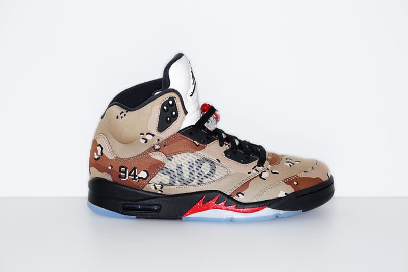 Update：Supreme x Air Jordan 5 上架在即！