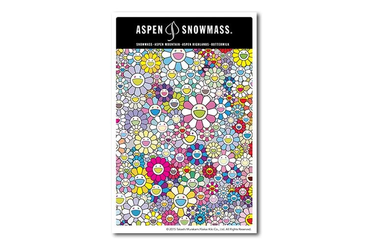 村上隆設計 Aspen 滑雪纜車票