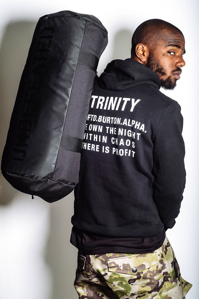 Undefeated x Alpha Industries x Burton「Trinity」系列 Lookbook
