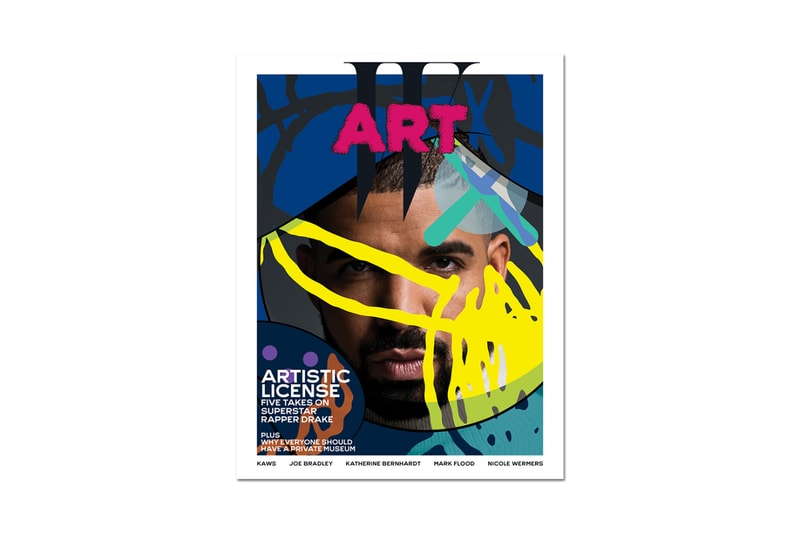 Drake 登上 KAWS 設計《W Magazine》藝術特刊封面