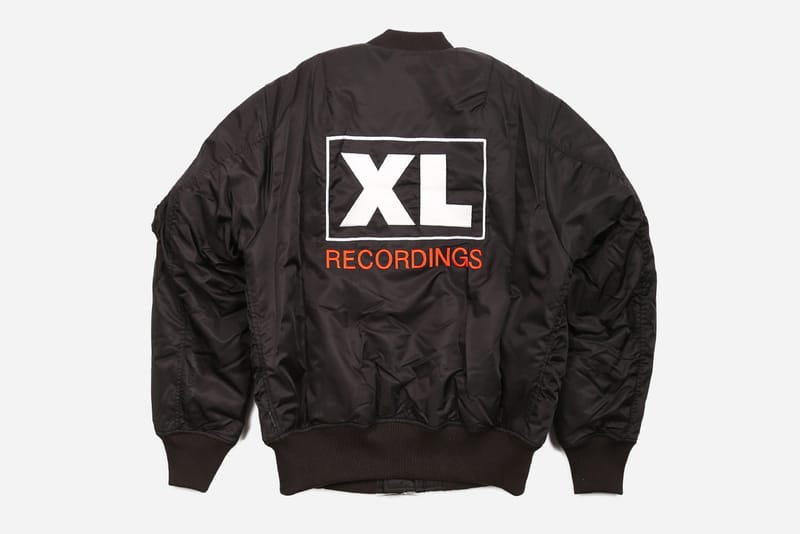 maharishi x XL Recordings 15 週年聯名 MA-1 飛行夾克