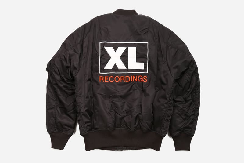 maharishi x XL Recordings 15 週年聯名 MA-1 飛行夾克