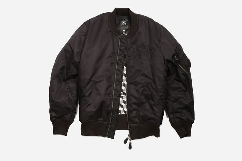 maharishi x XL Recordings 15 週年聯名 MA-1 飛行夾克