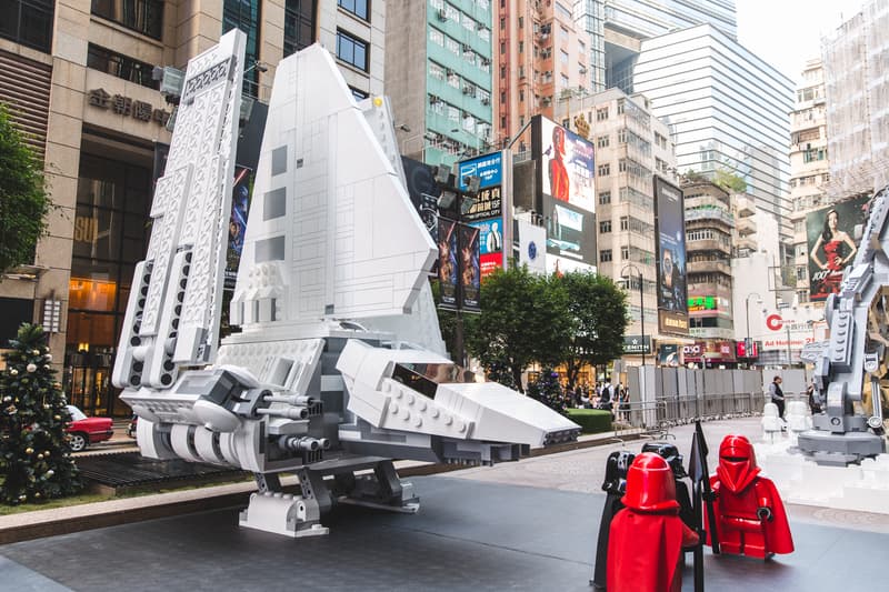 LEGO X Star Wars 巨型黑武士空降銅鑼灣