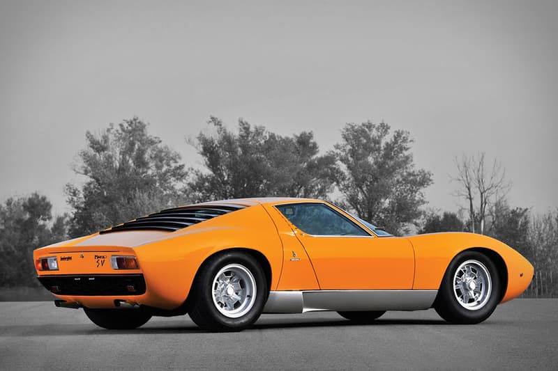1972 年 Lamborghini Miura P400 SV 復生出巡