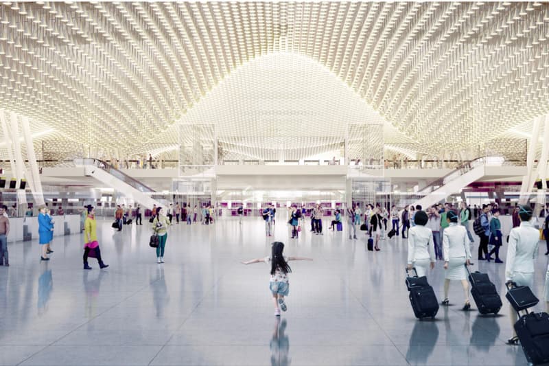 Rogers Stirk Harbour + Partners 將打造台灣桃園機場全新第三航站區