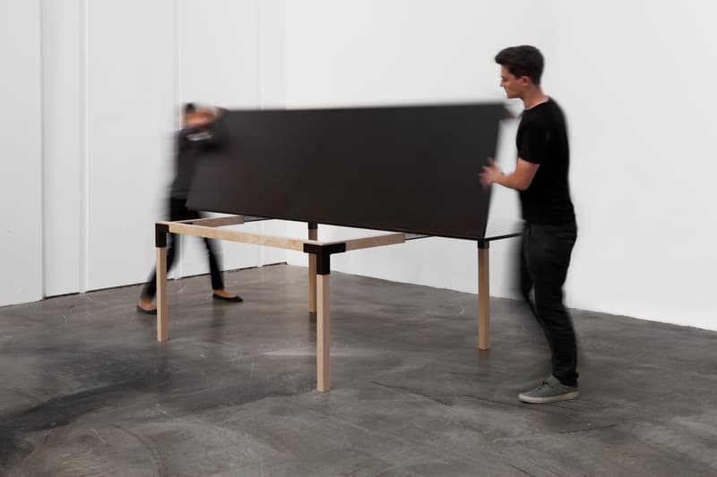 Pull-Pong 餐桌、乒乓球台兩用家具