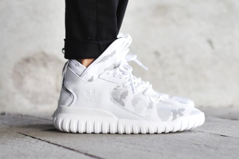 adidas Originals Tubular X 「White Camo」配色設計