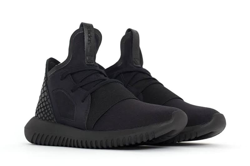 adidas Originals Tubular Defiant 全黑配色