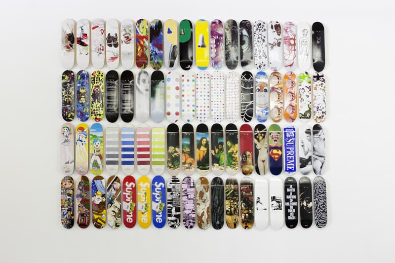 價值十萬美元的世界最齊全 Supreme 滑板收藏