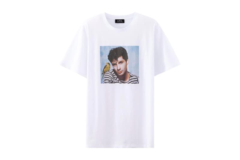 A.P.C. x Etienne Daho, Flavien Berger, Nicolas Godin & Paradis 聯名 T-Shirt 系列