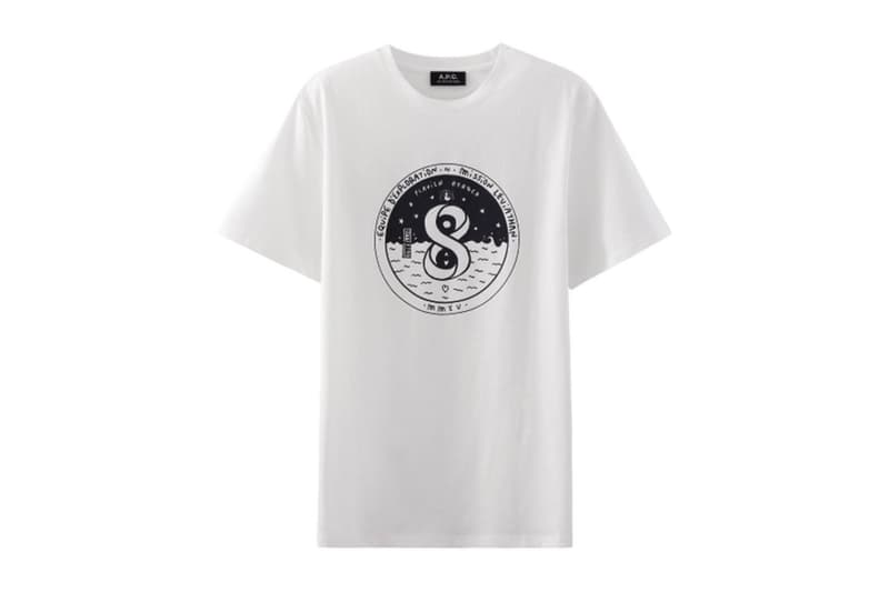 A.P.C. x Etienne Daho, Flavien Berger, Nicolas Godin & Paradis 聯名 T-Shirt 系列