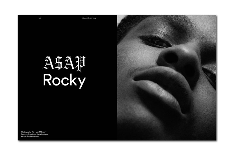 A$AP Rocky 《Johnson》雜誌創刊號封面