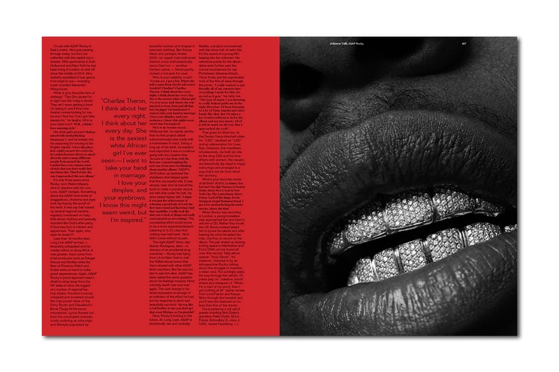 A$AP Rocky 《Johnson》雜誌創刊號封面