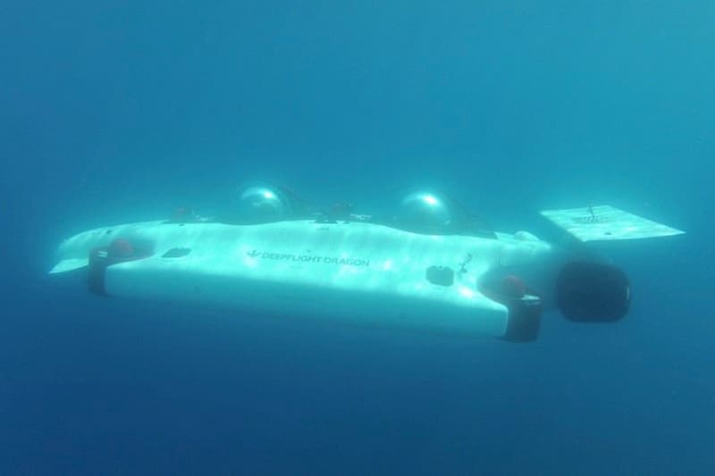 DeepFlight Dragon 私人潛艇