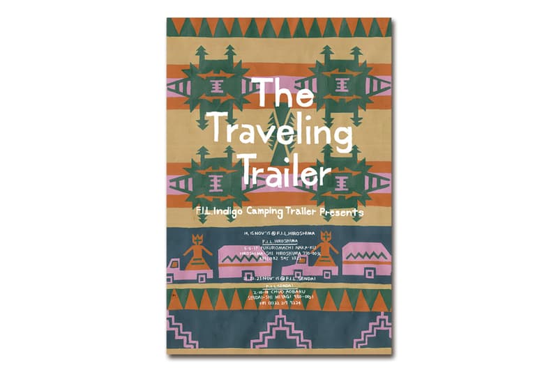 visvim「F.I.L. Indigo Camping Traveling Trailer 」最新活動單品預覽