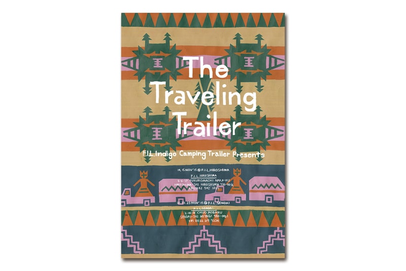 visvim「F.I.L. Indigo Camping Traveling Trailer 」最新活動單品預覽