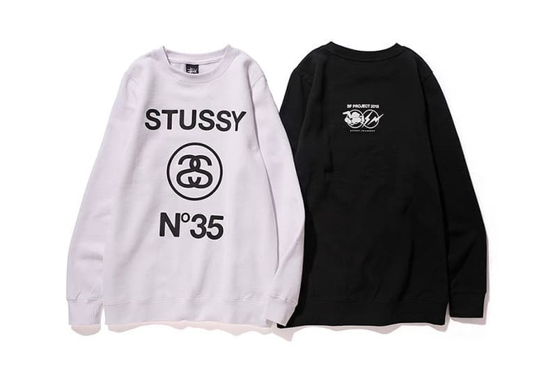 fragment design x Stussy 35 周年聯名系列