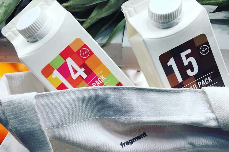 fragment design x The Butcher's Daughter 聯名飲品