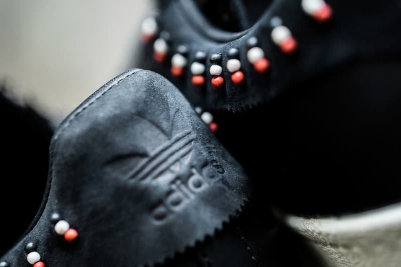 INVINCIBLE x adidas Consortium Superstar 80v「Black」聯名鞋款