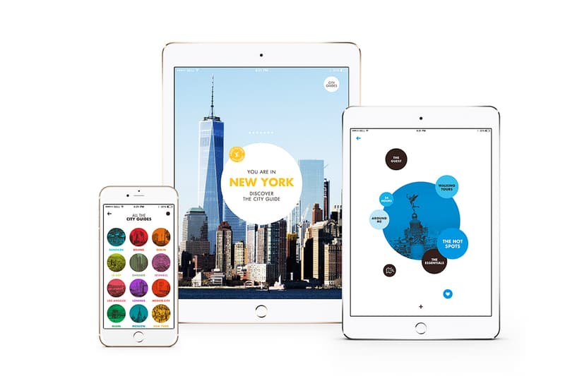 Louis Vuitton City Guide 推出流動應用程式