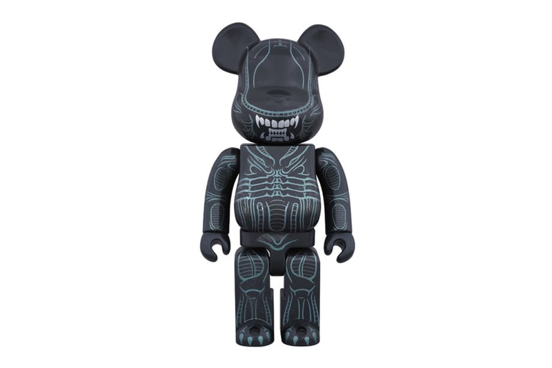 Medicom Toy「Alien」400% Bearbrick 玩偶