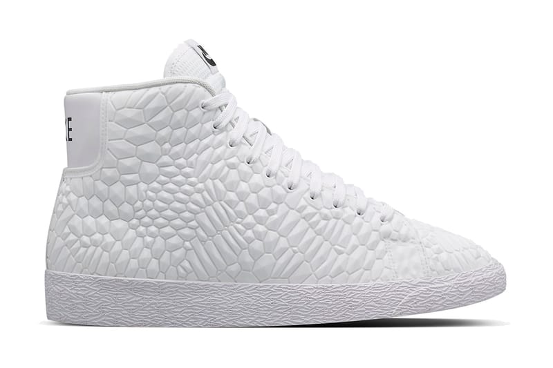 NikeLab WMNS Blazer Mid Diamondback「Triple White」配色