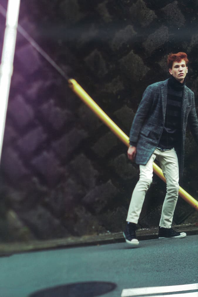 《GRIND》雜誌打造 NUMBER (N)INE 2015 秋冬系列造型搭配特輯