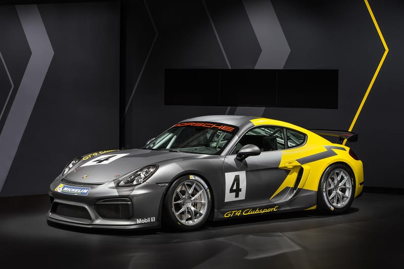 Porsche Cayman GT4 Clubsport 賽車