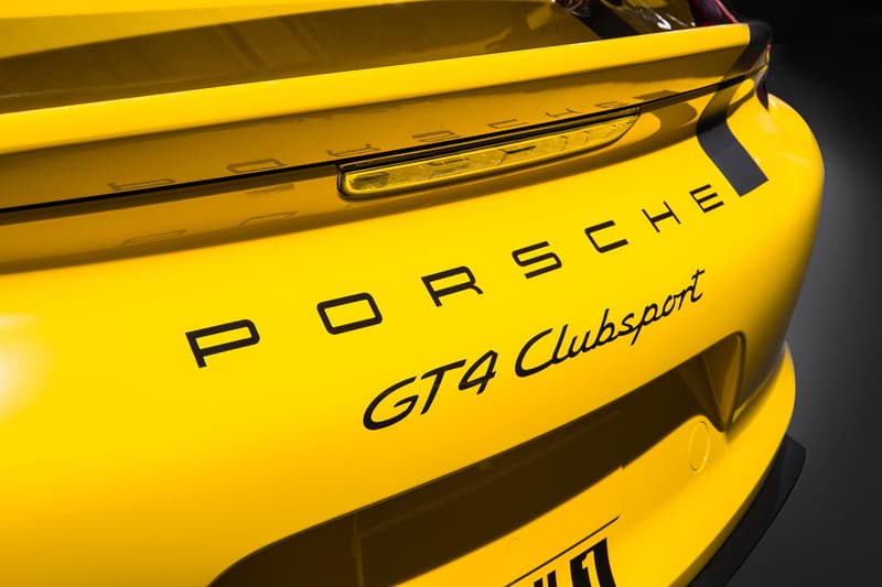 Porsche Cayman GT4 Clubsport 賽車