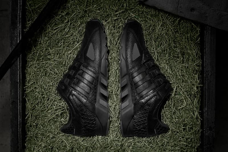 Pusha T x adidas EQT Guidance Running '93「Black Market」聯名配色