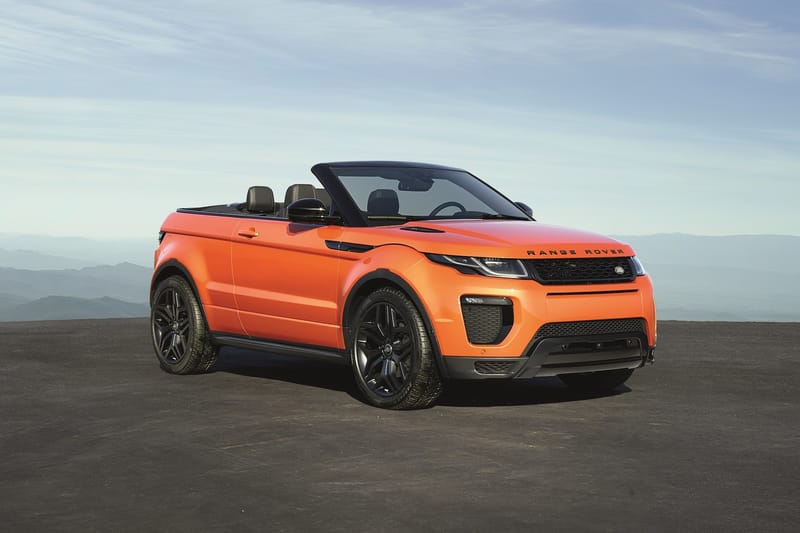 Range Rover Evoque Convertible 敞篷越野車
