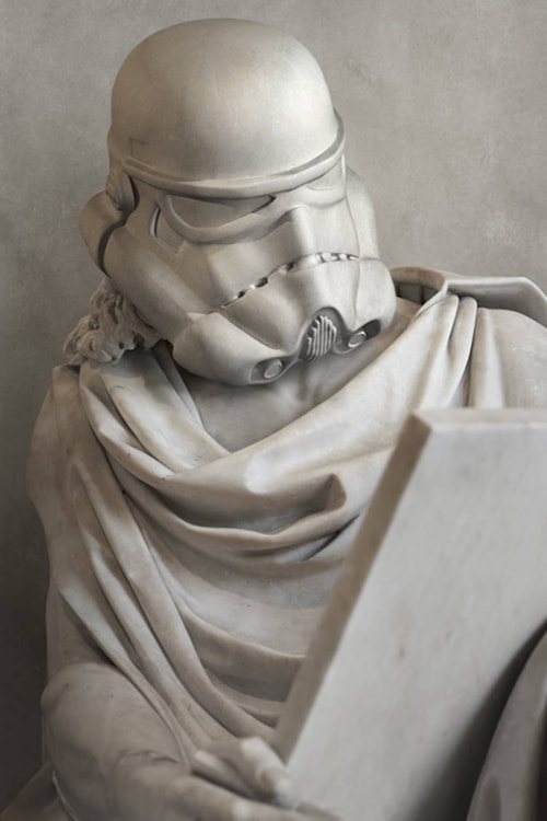 《Star Wars》角色化身成「希臘雕像」