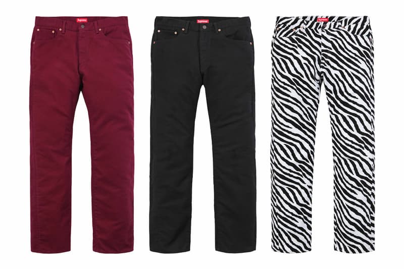 Supreme x Levi's 2015 秋冬系列