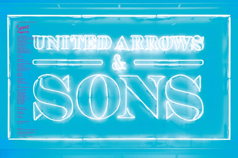 UNITED ARROWS & SONS 打造《SONS Magazine》