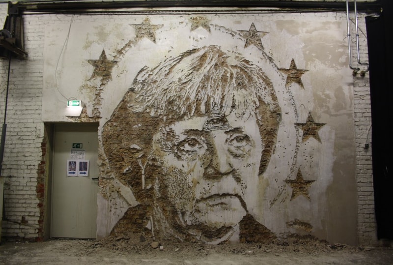 都市藝術家 Vhils 於香港完成首個「雕刻」作品