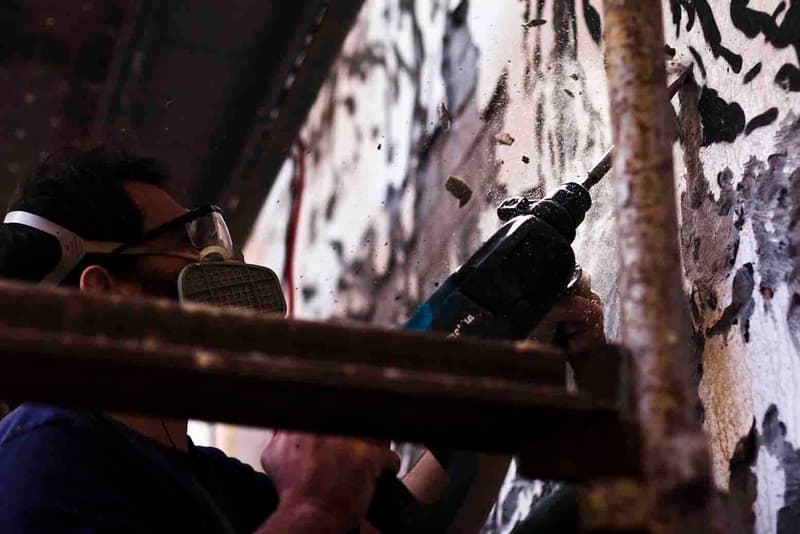 都市藝術家 Vhils 於香港完成首個「雕刻」作品