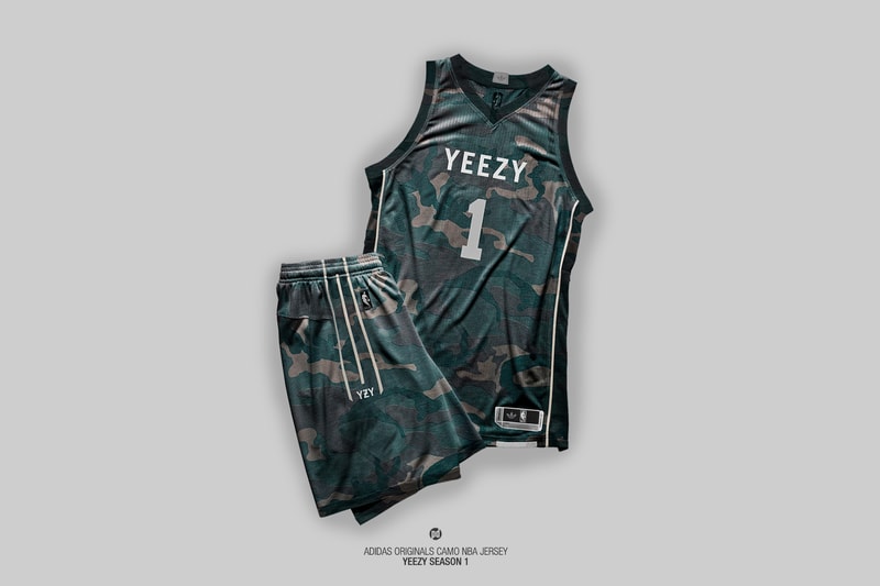 藝術家設計「Yeezy」風格 NBA 球衣
