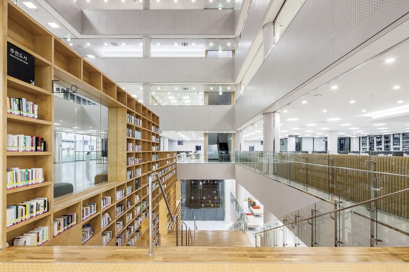 DongWoo 打造韓國湖西大學圖書館