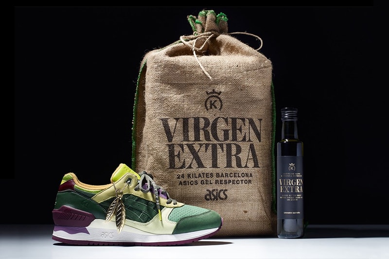 24 Kilates x ASICS Tiger GEL-Respector「Virgin Extra」聯名鞋款