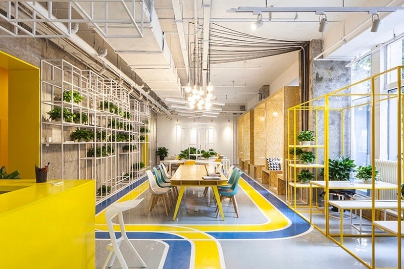 MAT office 打造北京遠洋新幹線 We+ 聯合辦公空間